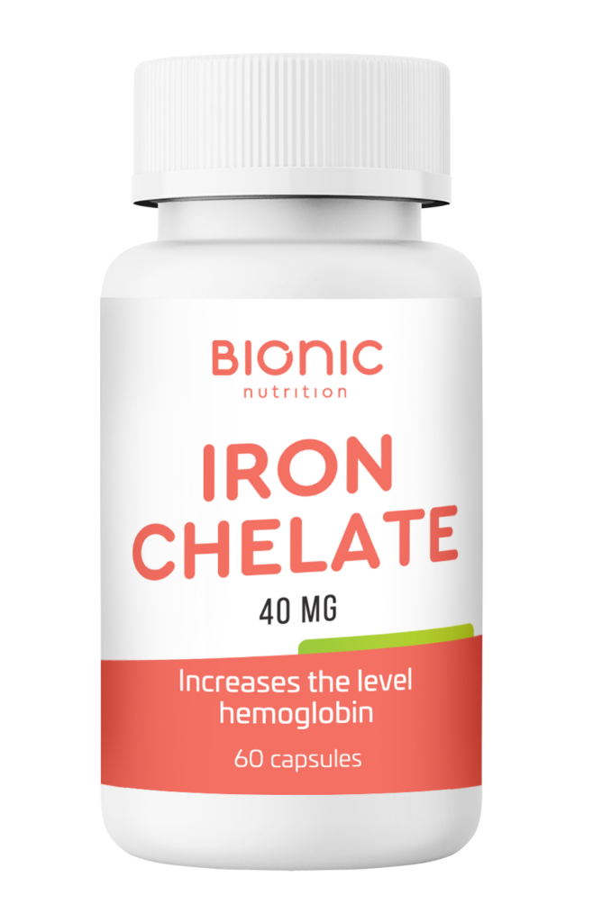 Iron Chelate Bisglycinate 40mg