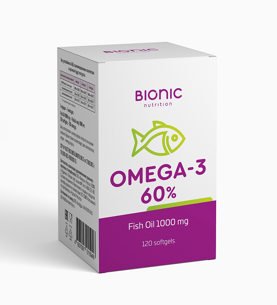 Omega 3 60%